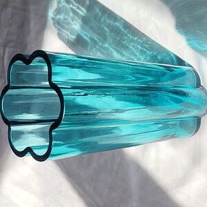 Vintage Dansk Vase Jens Quistgaard design Dansk Finland Scalloped Caribe